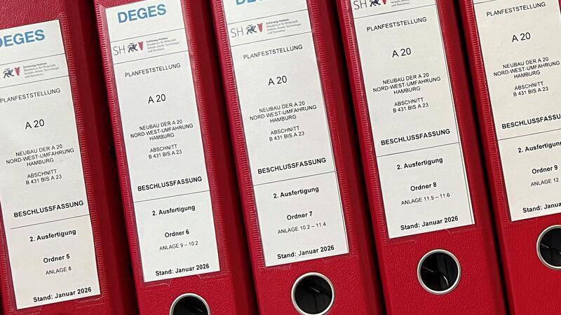 Für einen weiteren Abschnitt der A20 gibt es nun einen Planfeststellungsbeschluss.