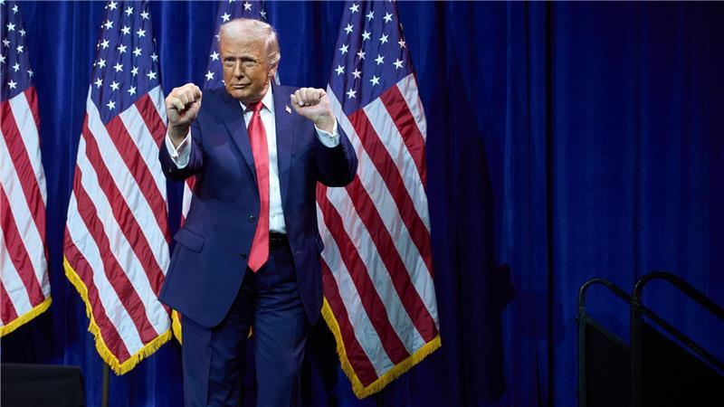 Für ihn sind viele seiner durchgesetzten Zölle eine Freude: US-Präsident Donald Trump. (Archivbild)