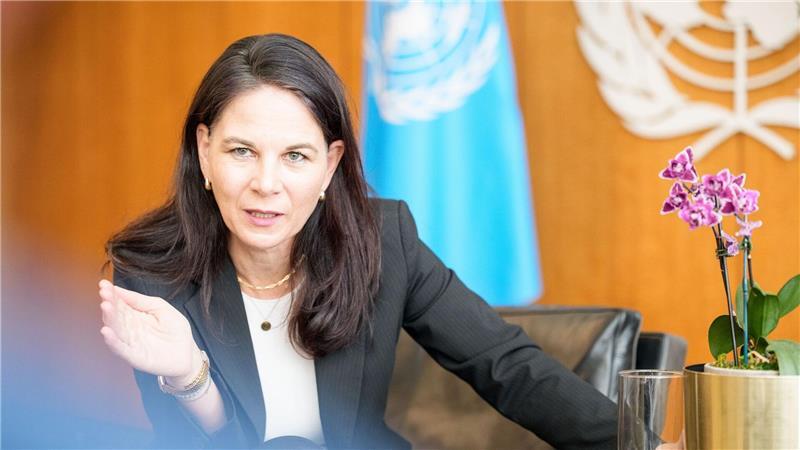 Baerbock fordert: UN-Zerstörern nicht das Feld überlassen Für manche UN-Mitglieder sei jeder Reformschritt „ein politischer Machtpoker“, sagt Baerbock.