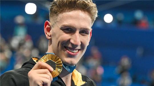 Für seinen Olympiasieg erhält Lukas Märtens viel Lob von zwei Ex-Schwimmstars.
