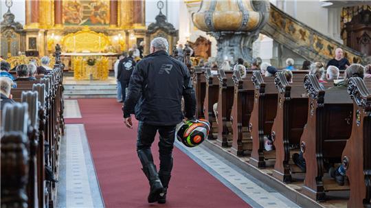 Für viele Biker ist der Gottesdienst eine Tradition.