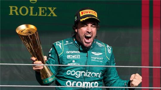 Fuhr in Brasilien auf Platz drei: Fernando Alonso.