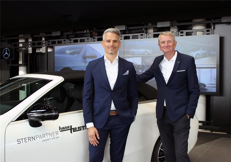 Fusion unterschrieben: Die neuen und alten Firmenchefs Franco Barletta und Klaus-Günther Mohrmann (rechts).