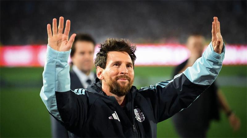 Fußballstar Lionel Messi bei seinem Abschied von der Nationalmannschaft Argentiniens. (Archivbild)