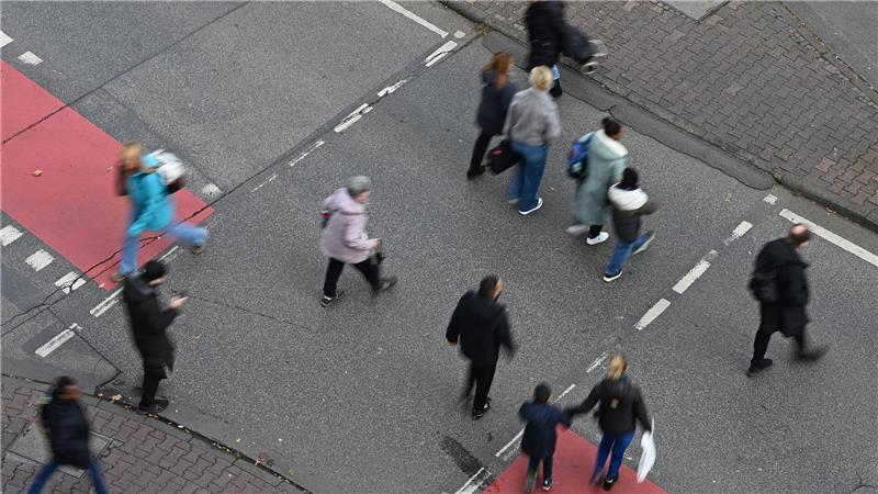 Fußverkehr gewinnt an Bedeutung. (Illustration)
