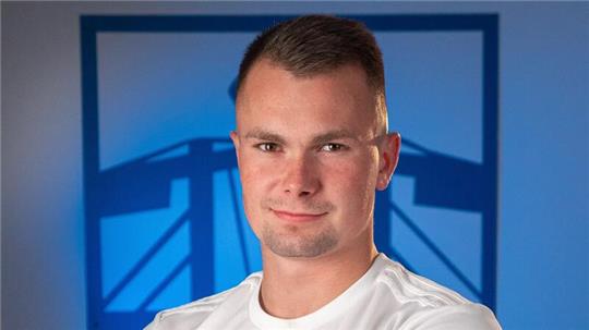 Fynn Meyer musste lange aufgrund von zwei schweren Fußverletzungen pausieren. Jetzt ist der 22-Jährige wieder fit und schießt sogar Tore.