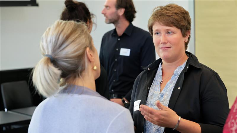 Hier finden Familien in der Samtgemeinde Harsefeld Hilfe Gabriela Strasdas beim Regionalworkshop Lokale Bündnisse für Familie in der HK Hamburg.