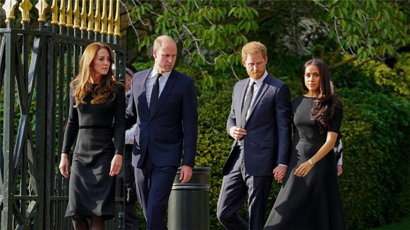 Fünf Jahre „Megxit“: Kehrt der verlorene Sohn zurück? Galten einst als Traum-Quartett: Kate und William mit Harry und Meghan. (Archivbild)