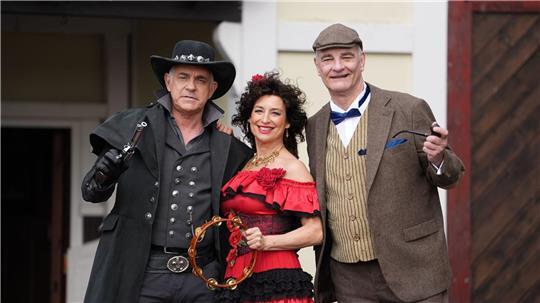 Gaststartrio am Kalkberg von Böse und temperamentvoll bis skurril.