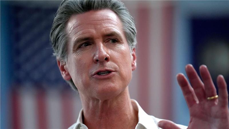 Gavin Newsom bringt sich ins Gespräch. (Archivbild)