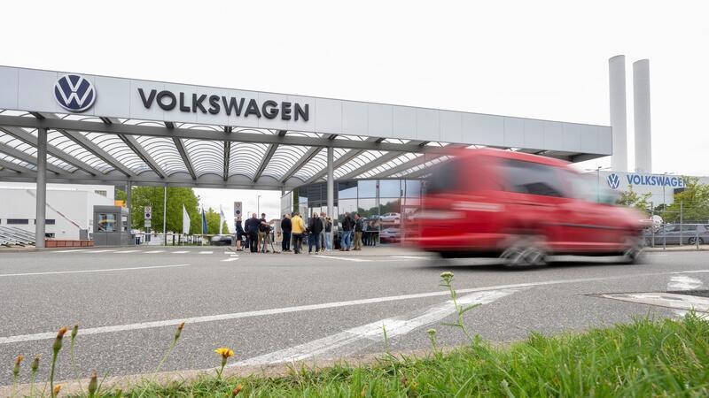 Gebaut werden soll das E-Auto Trinity in Zwickau. (Archivbild)