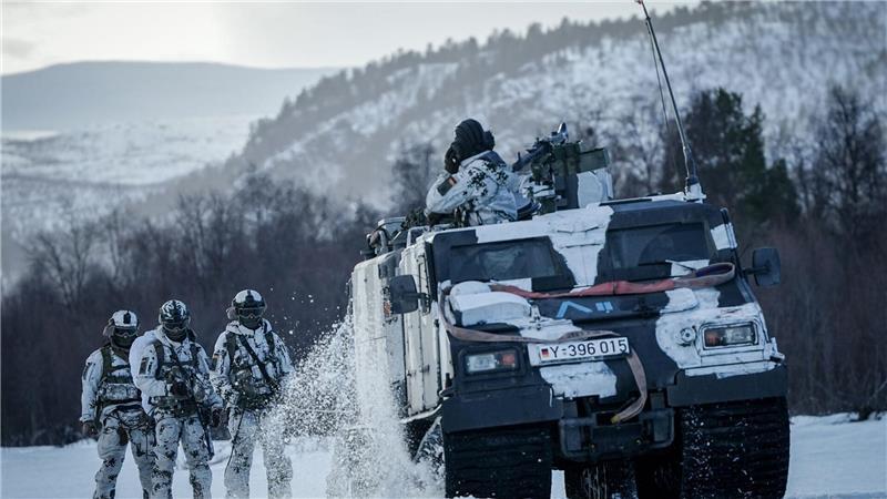 Gebirgsjäger der Bundeswehr in Norwegen