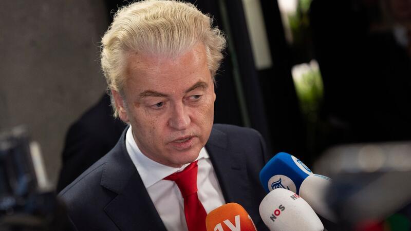 Rechtspopulist Wilders verzichtet auf Premiers-Amt Geert Wilders ist Vorsitzender der rechtsextremen Partei PVV.