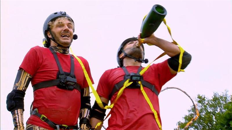 Gefeiert wurde ähnlich wie bei der Formel 1.