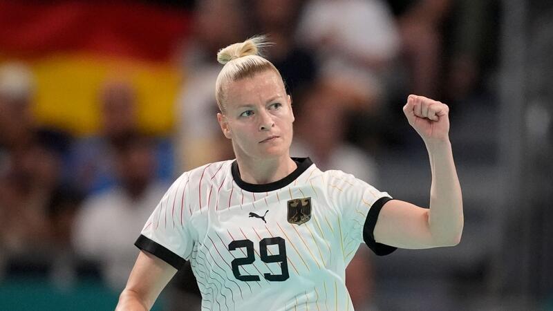 Frankreich wartet: Handballerinnen stehen im Viertelfinale Gegen Norwegen jubeln Antje Döll und das DHB-Team lediglich in der Anfangsphase.