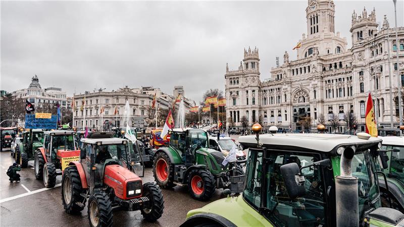 EU-Kommission kündigt Anwendung von Mercosur-Abkommen an Gegen das Abkommen gab es in der Vergangenheit zahlreiche Proteste: Vor allem von Landwirten. (Archivbild)