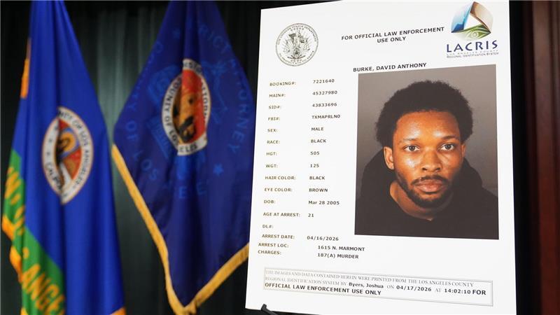 Gegen den US-Musiker David Burke alias D4vd wurde Mordanklage erhoben. 