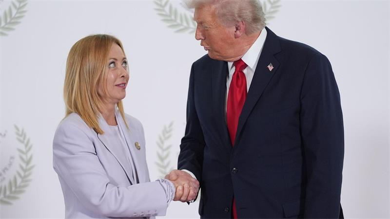 Gehen sie beim Nato-Gipfel im Guten auseinander? Diese Frage stellt sich nach den jüngsten Auseinandersetzungen von Trump und Meloni. (Archivbild) 