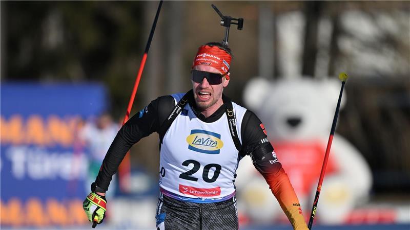 Biathlon-Aufgebot für Oberhof: Grotian fit, Kühn zurück Gehört wieder zum Weltcup-Aufgebot: Johannes Kühn. (Archivbild)