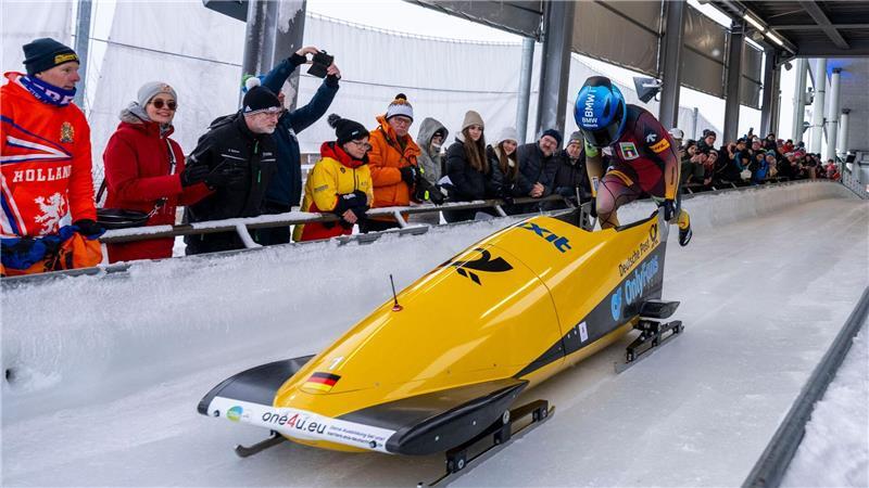 Geht für ihren Sport ungewöhnliche Wege: Bobfahrerin Lisa Buckwitz. (Archivbild)