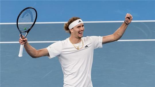 Geht in guter Form ins Turnier: Alexander Zverev.