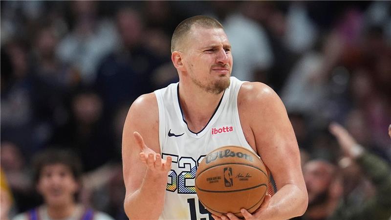 31, 21, 22: Jokic schreibt Basketball-Geschichte Gelassenheit und Klasse: Basketball-Star Jokic gegen Phoenix.