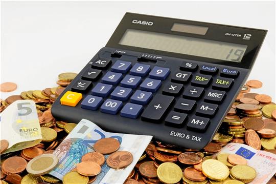 Geld Taschenrechner Finanzen Haushalt