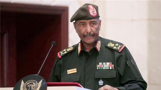 General Abdel Fattah al-Burhan, De-Facto-Präsident und Armeechef des Sudan.