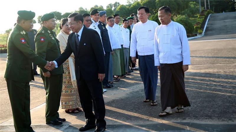 IStGH-Chefankläger will Haftbefehl gegen Myanmars Junta-Chef General Min Aung Hlaing regiert Myanmar mit eiserner Hand. (Archivbild)