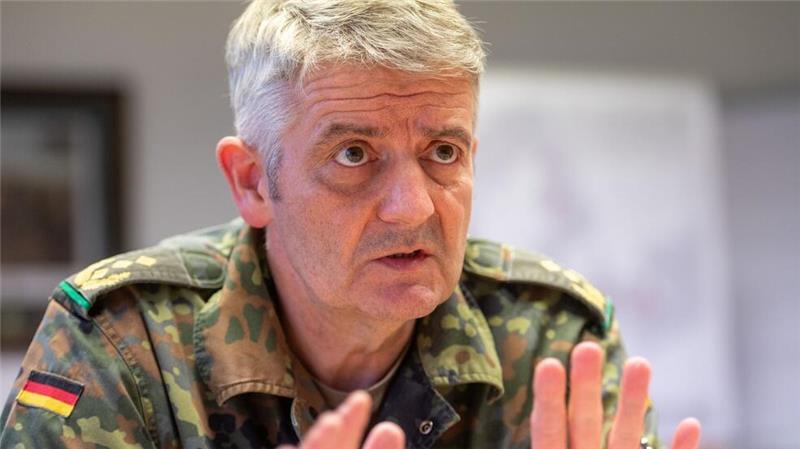 Generalleutnant Sollfrank will eine wirksame Abschreckung. (Archivbild)
