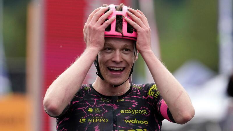 Steinhauser holt ersten deutschen Etappensieg beim Giro 2024 Georg Steinhauser feierte den größten Erfolg seiner bisherigen Karriere.