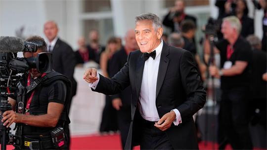 George Clooney präsentierte schon diverse seiner Filme in Venedig.