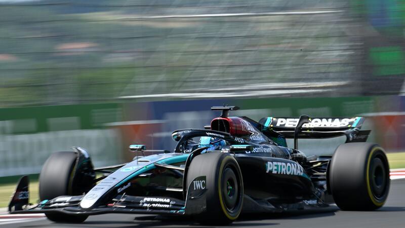 George Russell fuhr vor zwei Jahren in Ungarn auf die Pole. 