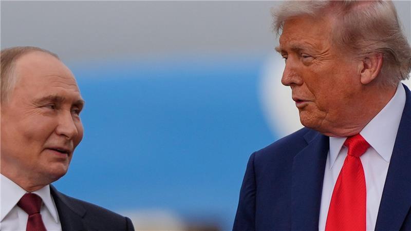 Sicherheitsgarantien vor Gipfel in Washington im Fokus Gerade noch hat Trump Kremlchef Putin den roten Teppich ausgerollt. (Archivbild)