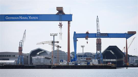 German Naval Yards und TKMS teilen ein Werftgelände. (Archivbild)