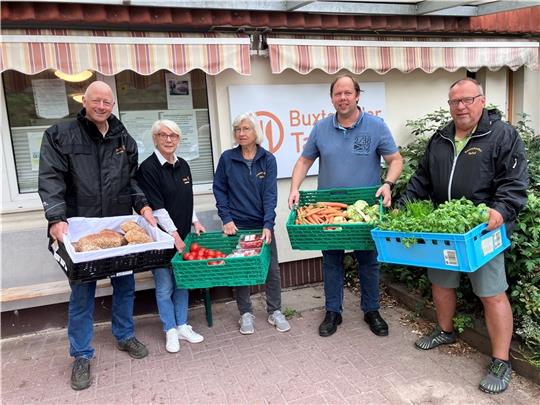 Gerne genommen: Lebensmittelspenden für die Tafel. Foto: Sonja Fruhner