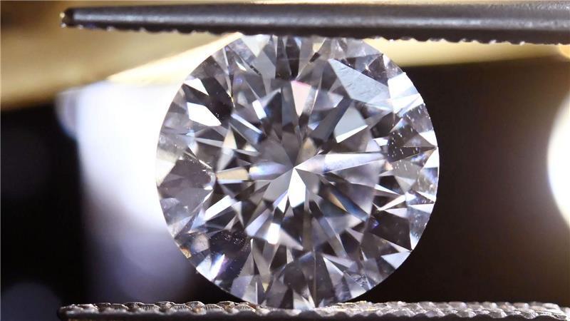 Geschliffen funkeln Diamanten. (Archivbild)