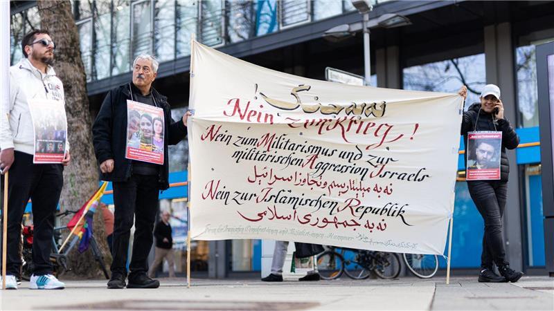 Demonstrationen in Hannover nach Angriff auf den Iran Gestern wurde auch die „Aggression Israels“ kritisiert.