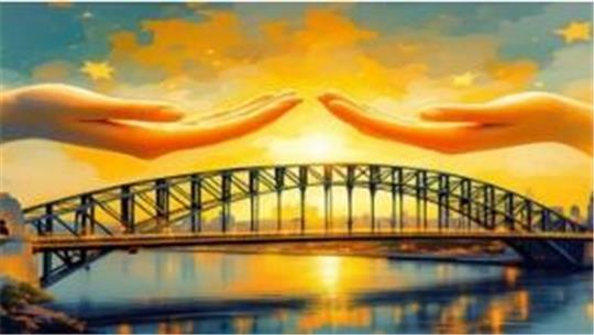 Geteiltes Deutschland: Die SPD-Frauen wollen Brücken bauen und laden deshalb zu einer Podiumsdiskussion in Stade ein. Das Bild ist KI-generiert.