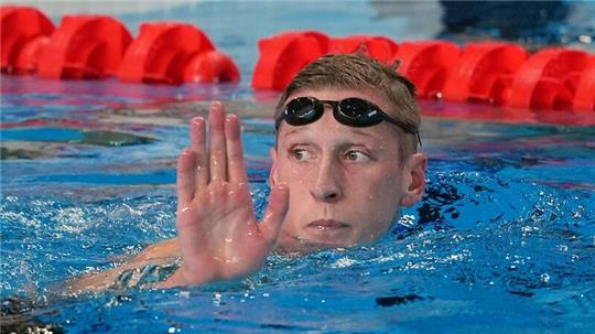 Gewann zum Abschluss der WM Silber über 1500 Meter Freistil: Florian Wellbrock.