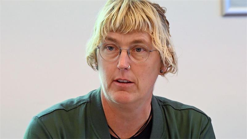 Gewerkschafterin Yvonne Heimbüchel kritisiert Schulsenatorin Bekeris. (Archivbild) 