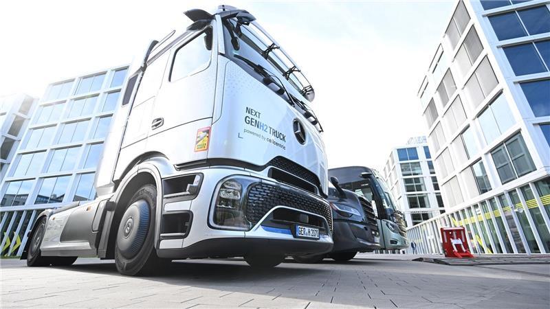Gewinneinbruch bei Daimler Truck im ersten Quartal.