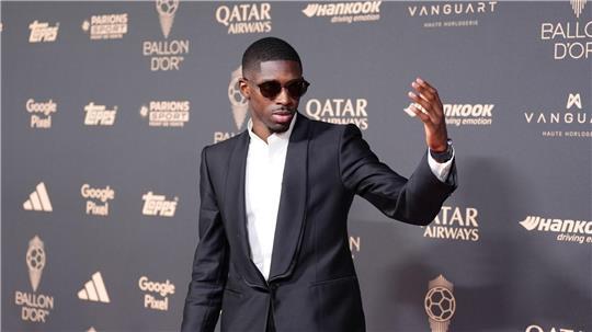 Gewinner des Goldenen Balls: Ousmane Dembélé von Paris Saint-Germain.