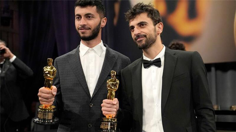 Gewinner des Preises für „No Other Land“.