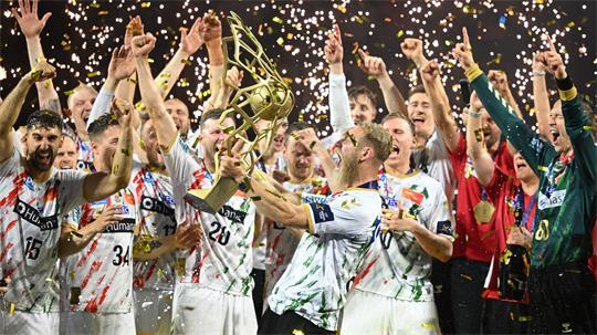 Gewinnt der SC Magdeburg wie zuletzt 2025 die Champions League? (Archivbild)