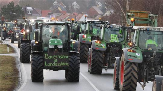 Gibt es erneute Bauernproteste? So ist die Lage im Kreis Stade am Mittwoch.