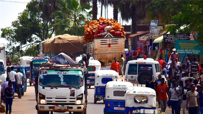 Gimbi ist eine Stadt mit 80.000 Einwohnern und liegt 450 Kilometer westlich der Hauptstadt Addis Abeba.