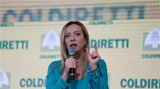 Giorgia Meloni und ihr Partner haben sich getrennt.