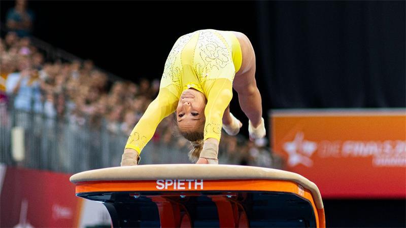 Glänzender Auftritt: Karina Schönmaier. (Archivbild)