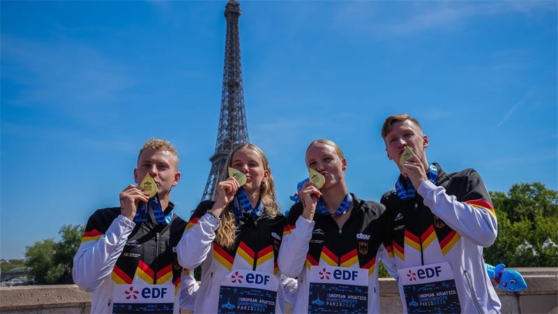 Kein „Arschtritt“ nötig: Märtens und die Rückkehr nach Paris Glänzender EM-Abschluss für das Freiwasser-Team vor prächtiger Kulisse.